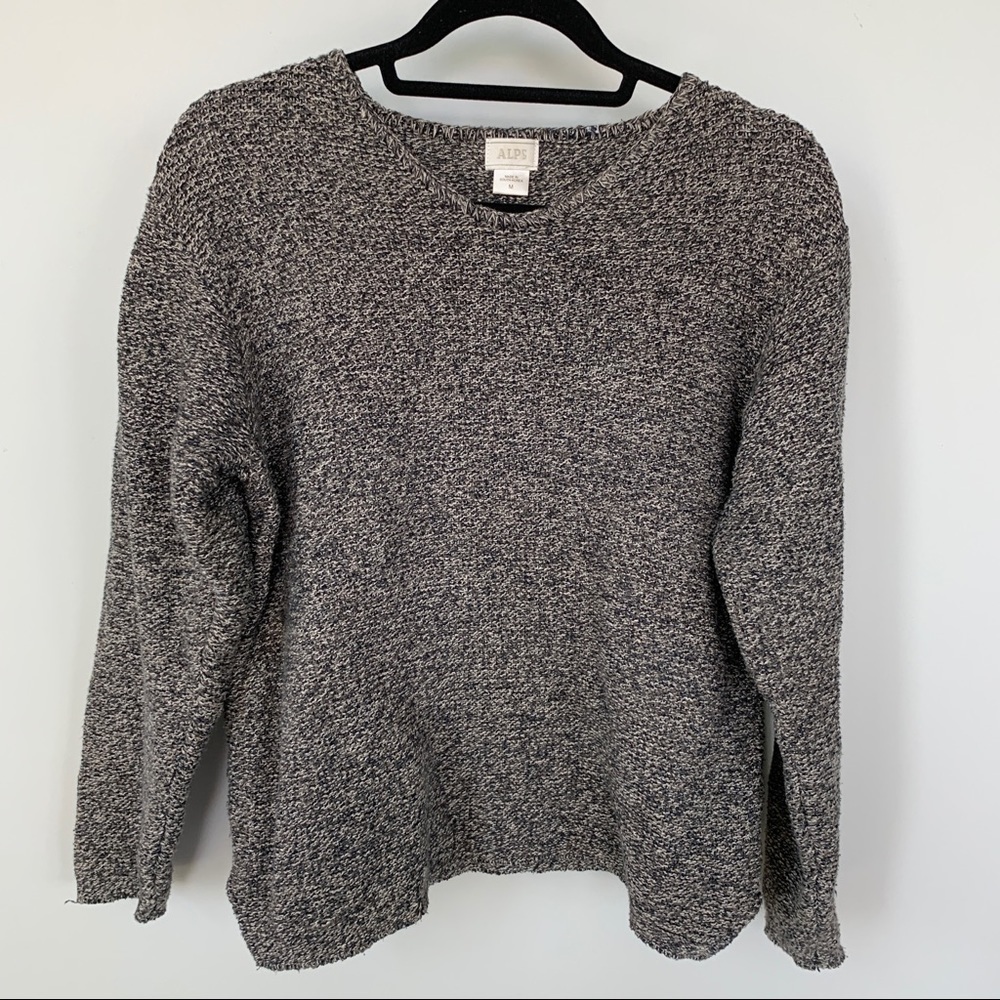 Alps Brown Tone‎ Sweater Long Sleeve Size M